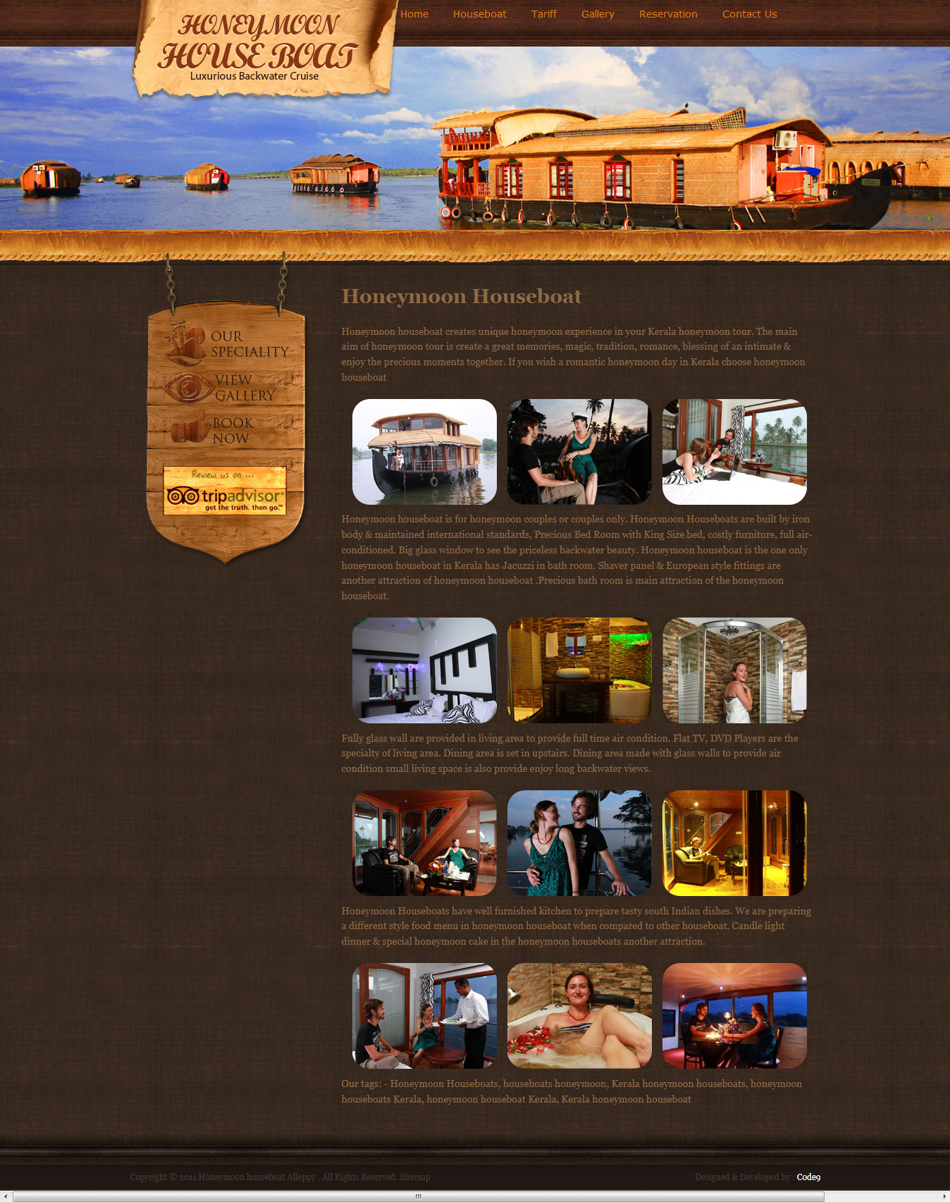 Honeymoon Houseboat