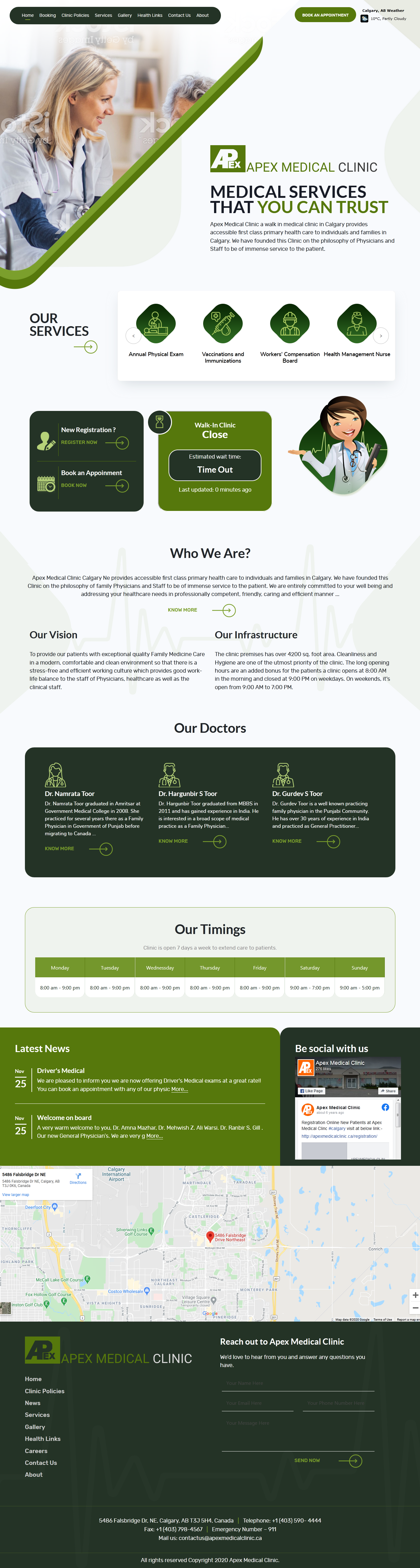 Apex Medical Clinic Calgary