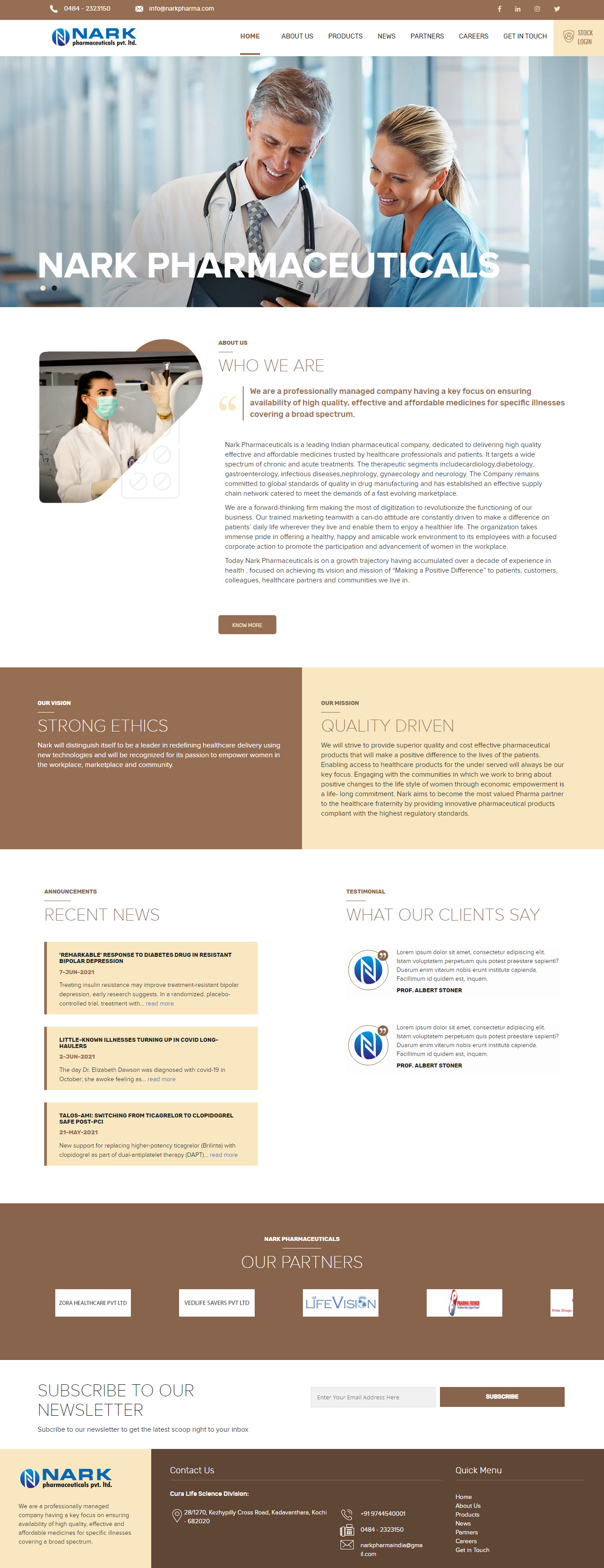 Nark Pharmaceuticals