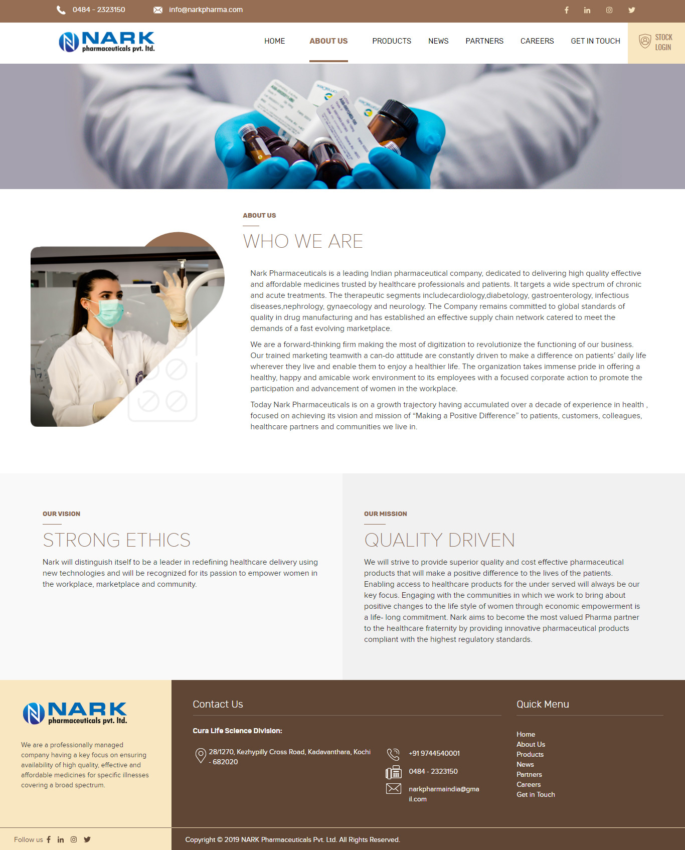 Nark Pharmaceuticals